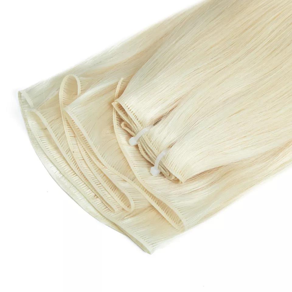 High Quality Genius Weft Can Be Cut No Return Thin Soft Light Genius Weft Hair Extension